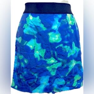 Willi Smith- Watercolor pencil mini in blue and green. Small.